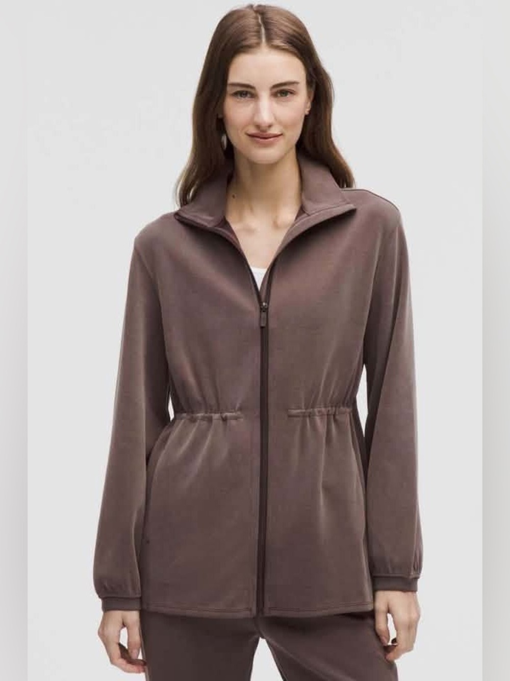 Lululemon Softstreme Cinch-Waist Full-Zip Jacket, NWOT ($148)!